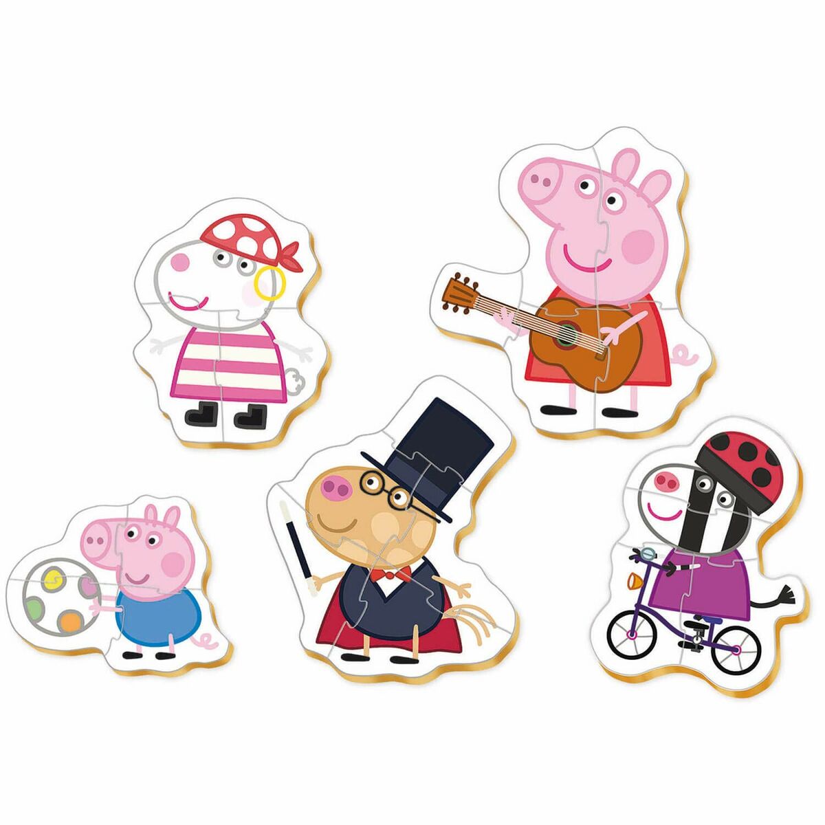 5 palapelin setti Peppa Pig Baby