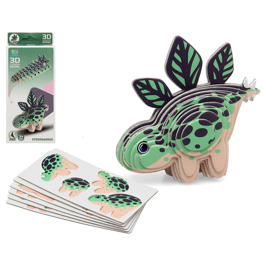 3D-palapeli Dino Vihreä 18 x 8 cm