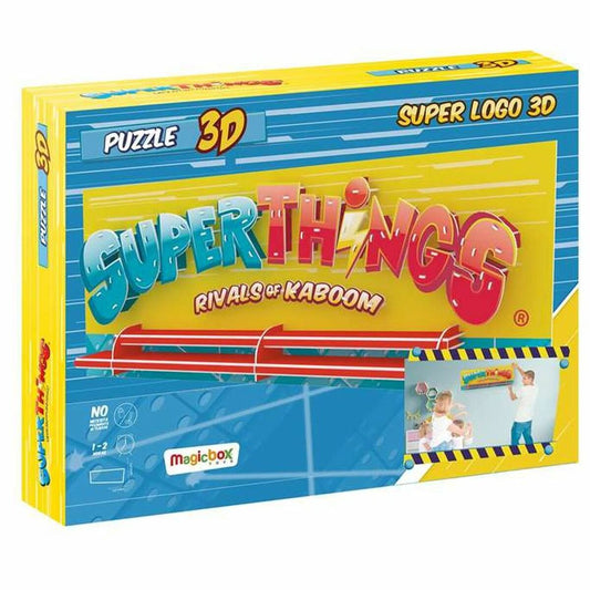 3D-palapeli SuperThings 3D Superlogo 80 x 31 x 7,6 cm (80 x 31 x 7 cm)
